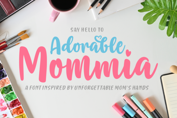 Adorable Mommia Font: A Whimsical Choice for Branding