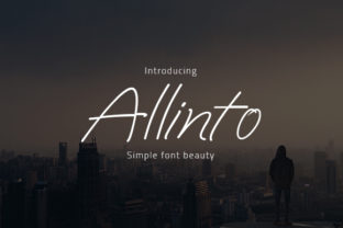 Allinto Typeface: A Modern Font for Bold Campaigns