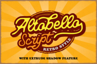 Altobello: The Retro Script Font for Bold Campaigns