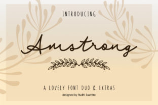 Amstrong Duo: A Modern Handwritten Typeface for Editors