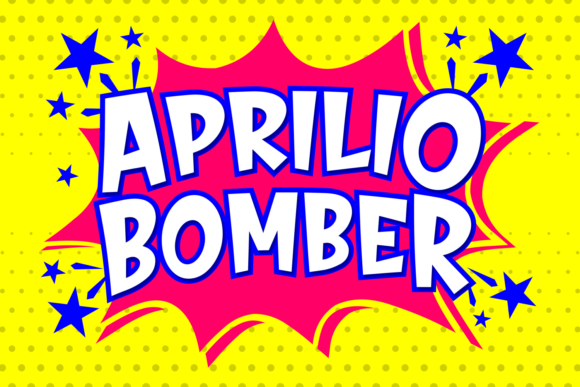 Aprilio Bomber: A Striking Script Typeface for Bold Branding