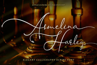 Asmelina Harley: A Script Font for Digital Design