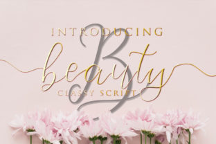 Beauty Flowers Font Review for Campaign Design