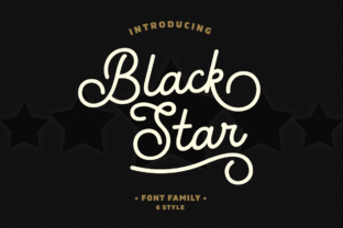 Black Star Family: A Bold Typeface for Clear Campaigns