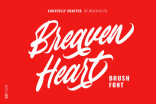 Bravenheart: A Bold Handwritten Font for Branding