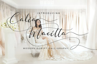 Calia Macitta: The Bold Handwritten Font for Makers