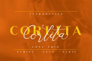 Corlita Trio: A Modern Typeface for Editorial Design