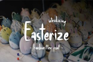 Easterize Font Review: A Handwritten Typeface for Spring Campaigns