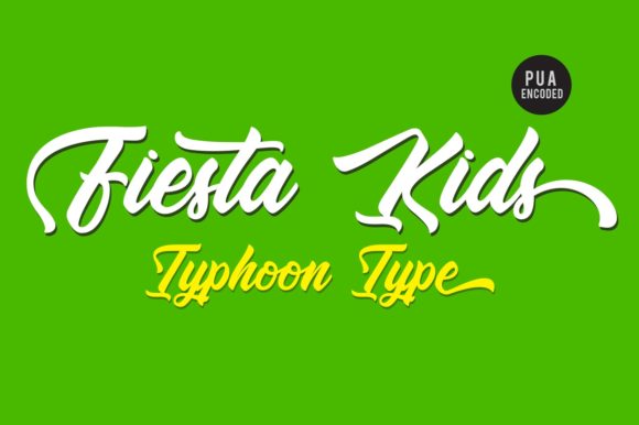 Fiesta Kids: A Playful Typeface for Bold Branding