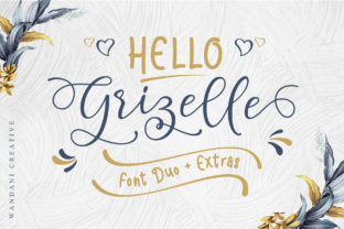 Hello Grizelle Duo: A Charming Handwritten Font for Makers