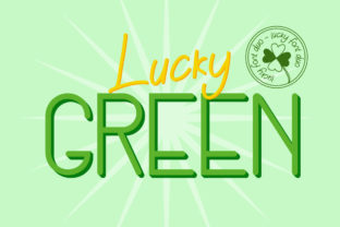 Lucky Green Duo: A Versatile Typeface for Modern Branding