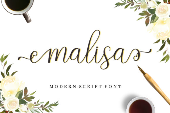 Malisa: The Handwritten Font That Elevates Brand Identity