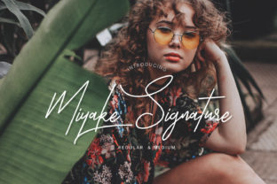 Miyake: A Handwritten Font for Modern Web Design
