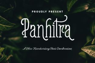 Panhitra Family: The Handwritten Font for Makers