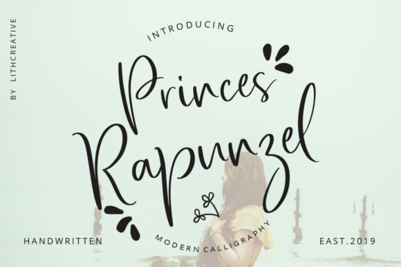 Princes Rapunzel: A Handwritten Font for Editorial Design