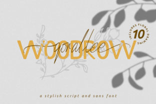 Qorallee Woodrow Duo Typeface