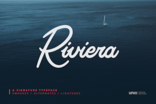 Riviera: The Handwritten Font for Modern Marketers