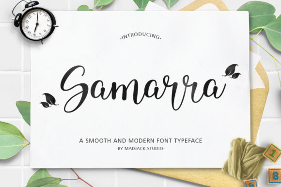 Samarra: A Bold Script Font for Impactful Campaigns