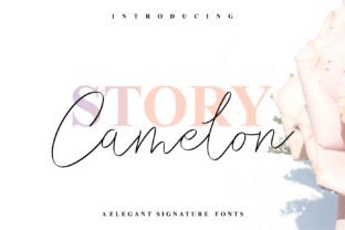 Story Camelon: A Stylish Typeface for Modern Brands
