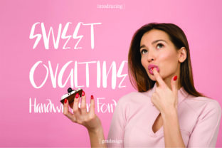 Sweet Ovaltine: A Handwritten Font for Web Design