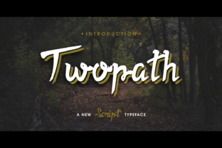 Twopath Font Review: A Handwritten Typeface for Digital Charm