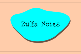 Zulfa Notes: The Handwritten Font That Boosts Campaign Clarity